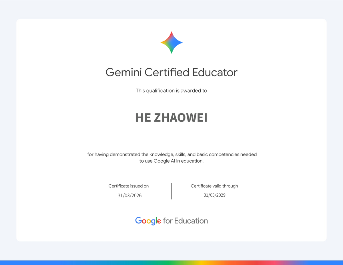 Google Gemini Certified Educator